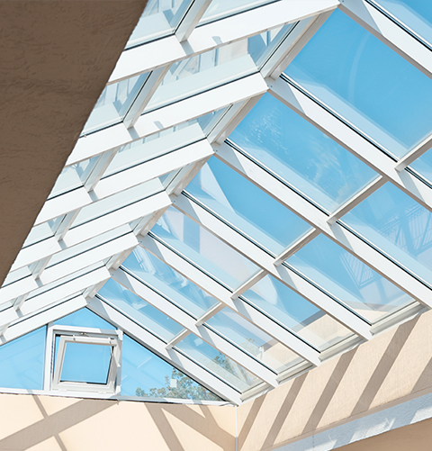 Soltak i aluminium